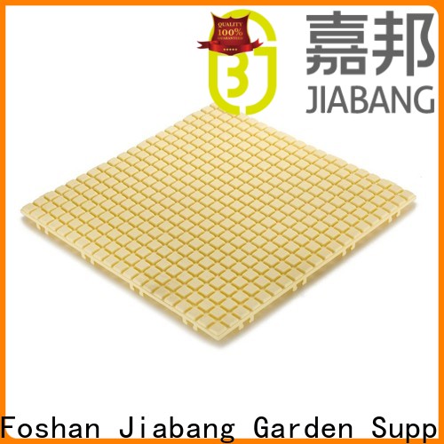 JIABANG protective plastic patio flooring tile for customization