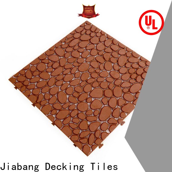 JIABANG hot-sale interlocking plastic patio tiles high-quality