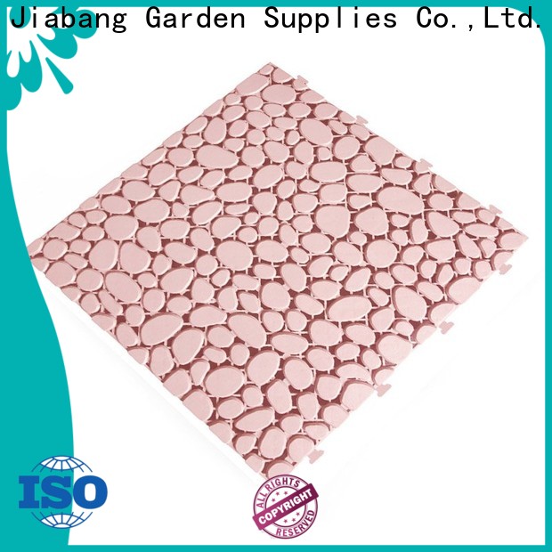 JIABANG plastic mat outdoor plastic deck tiles kitchen flooring
