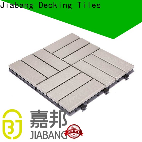 JIABANG wholesale plastic interlocking patio tiles popular home decoration