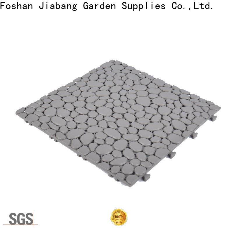 JIABANG bathroom floor wood plastic composite decking tiles high-quality