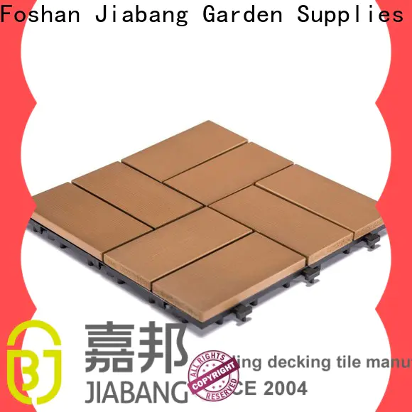 JIABANG wholesale plastic interlocking patio tiles high-quality gazebo decoration