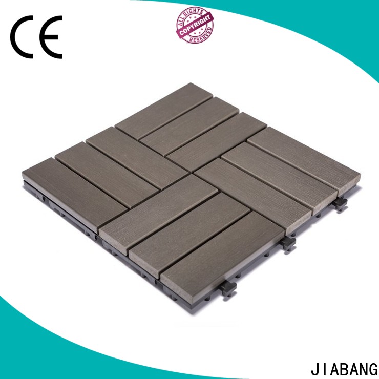 JIABANG wholesale plastic decking tiles popular gazebo decoration