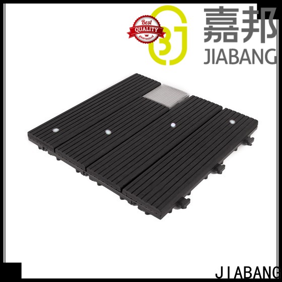JIABANG led interlocking outdoor patio tiles decorative garden lamp