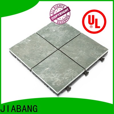 JIABANG deck slate deck tiles interlocking garden decoration swimming pool