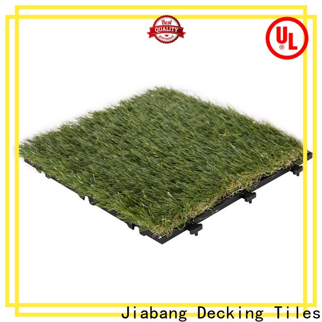 JIABANG outdoor wood tiles on grass hot-sale for customization