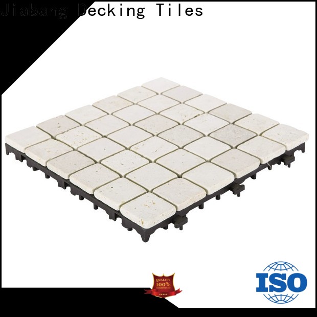 JIABANG hot-sale travertine deck tiles at discount for garden decoration