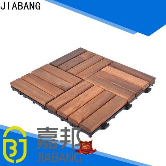 JIABANG outdoor acacia tile flooring low-cost at discount