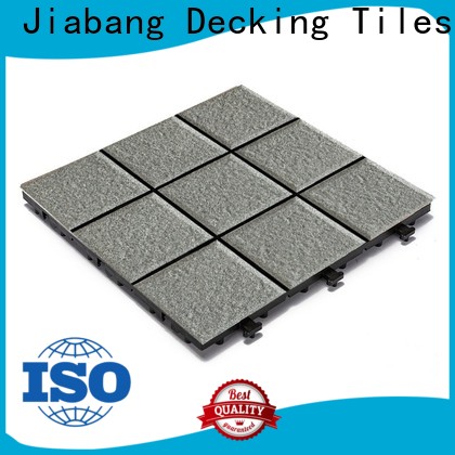 OEM porcelain deck tiles flooring custom size at discount