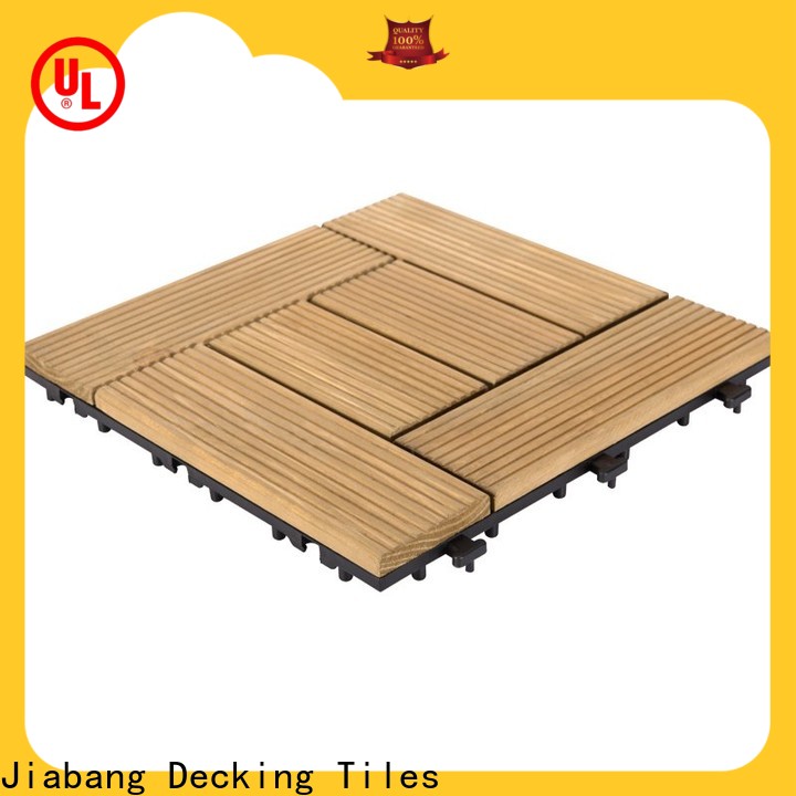 interlocking modular wood decking outdoor flooring wood for balcony