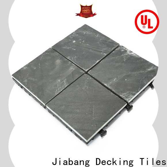 JIABANG stone slate patio pavers snap together garden decoration swimming pool