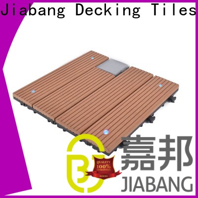 JIABANG led modular decking panels highly-rated ground