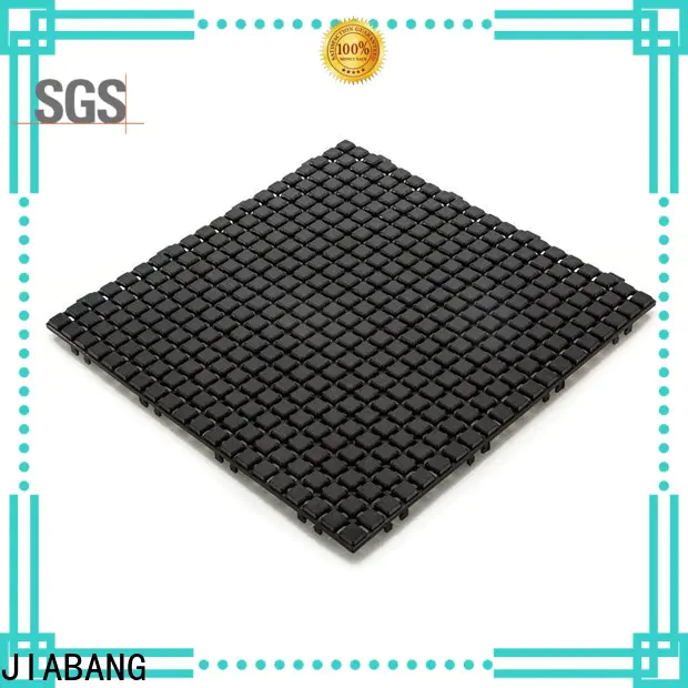 decorative interlocking plastic garden tiles plastic mat non-slip for customization