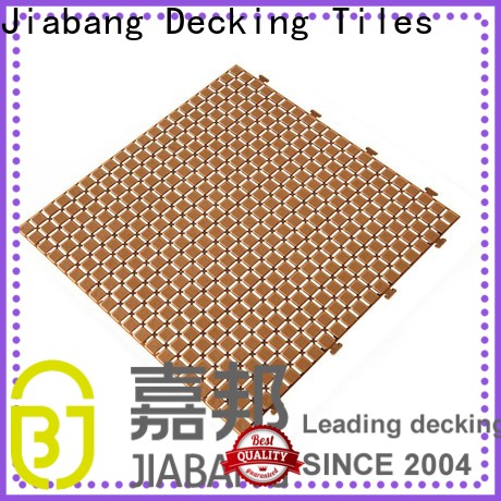JIABANG outdoor plastic patio tiles non-slip kitchen flooring