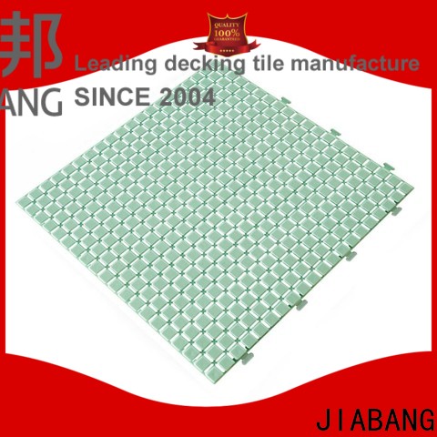 JIABANG plastic interlocking outdoor tiles top-selling
