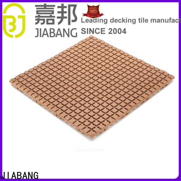 JIABANG protective wood plastic composite tiles top-selling for wholesale