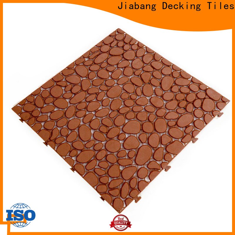 decorative plastic floor tiles outdoor plastic mat non-slip for wholesale
