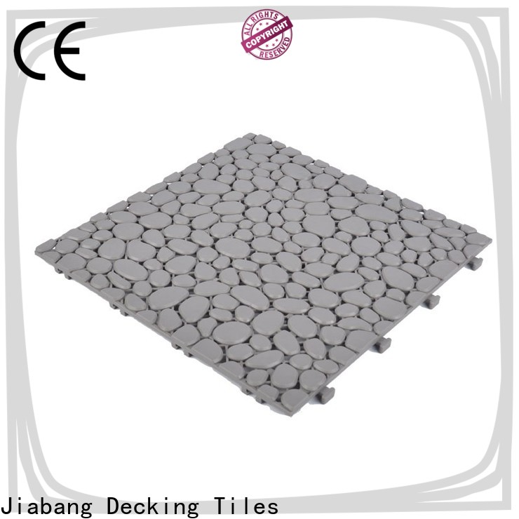 JIABANG flooring plastic snap together patio tiles top-selling for customization