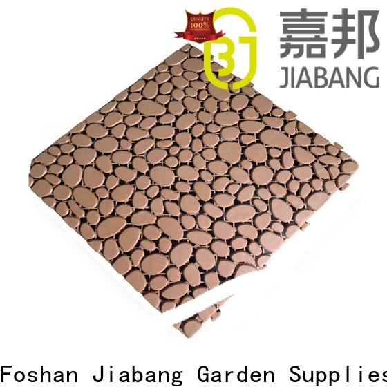 JIABANG plastic interlocking outdoor tiles high-quality for customization
