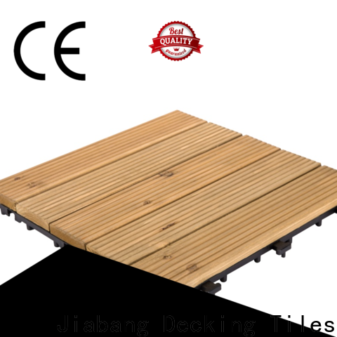 JIABANG natural wood deck panels long size for balcony