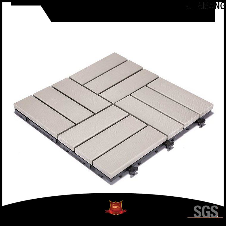 durable outdoor plastic patio tiles anti-siding gazebo decoration
