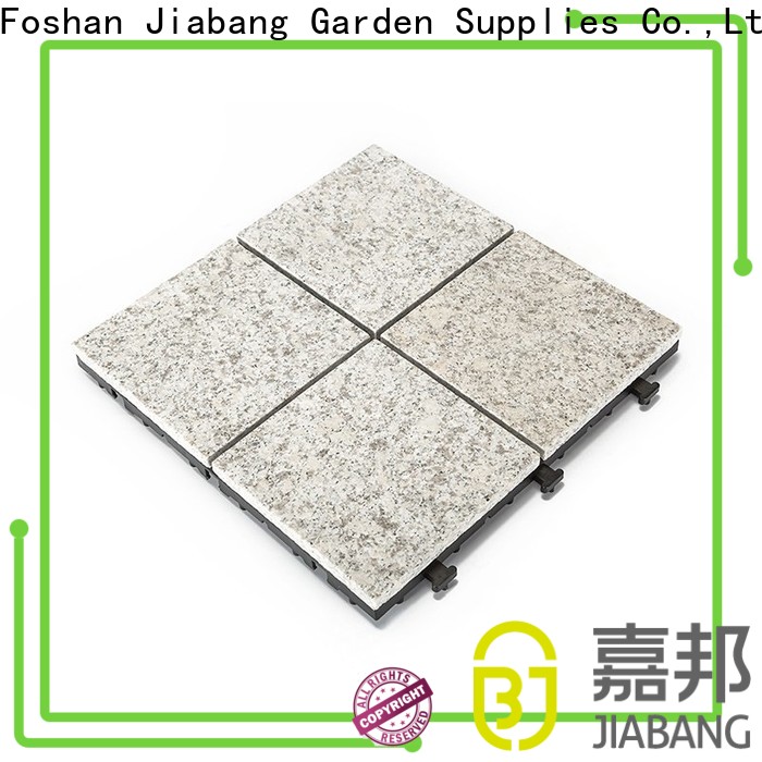 JIABANG latest interlocking granite deck tiles factory price for wholesale