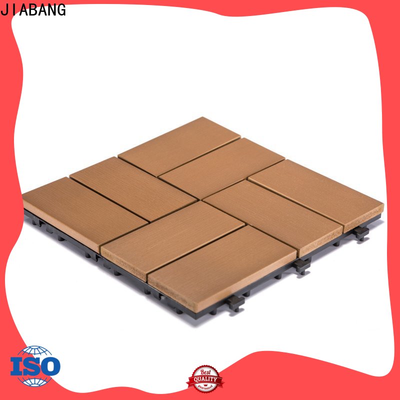 durable plastic patio flooring tile pvc high-quality gazebo decoration