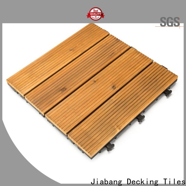 JIABANG outdoor wooden patio deck squares wood deck wooden floor
