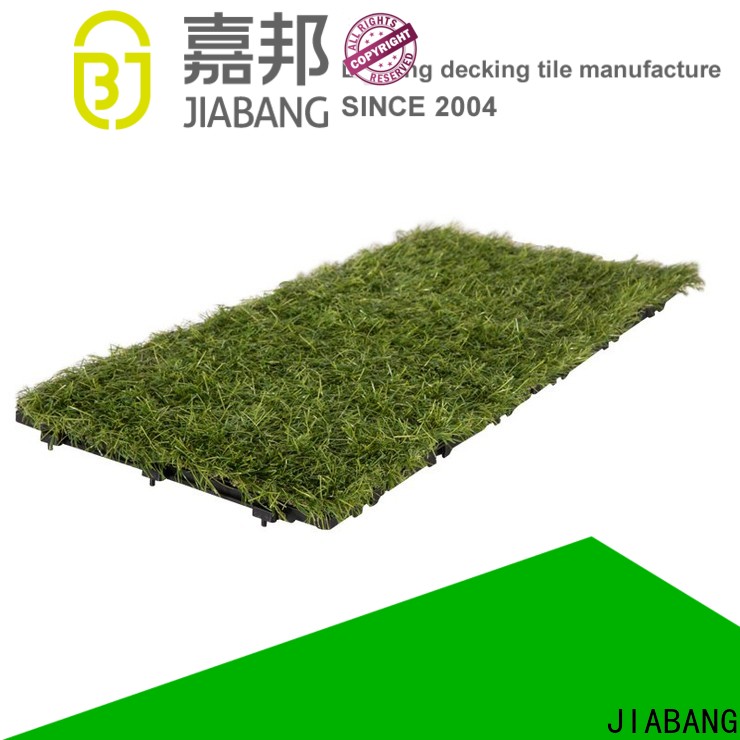 JIABANG wholesale interlocking grass tiles balcony construction