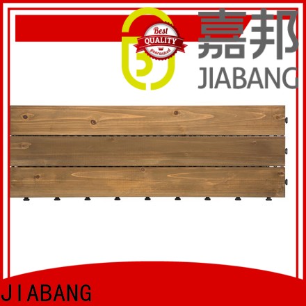 JIABANG refinishing modular wood deck tiles wood deck wooden floor