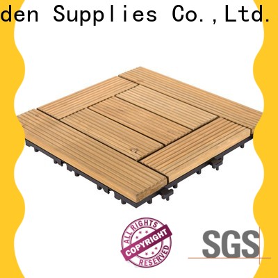 JIABANG adjustable garden wooden decking tiles flooring for balcony