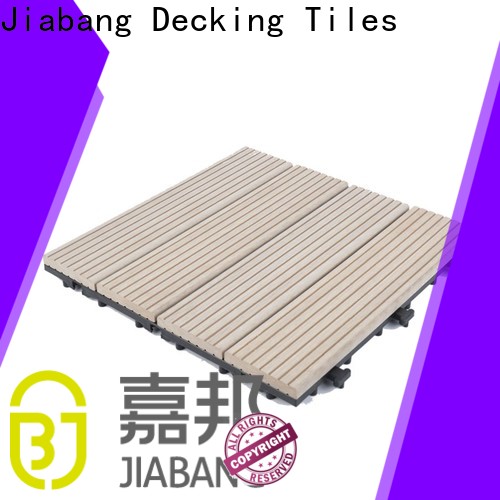 JIABANG frost resistant interlocking composite wood tiles durable top brand