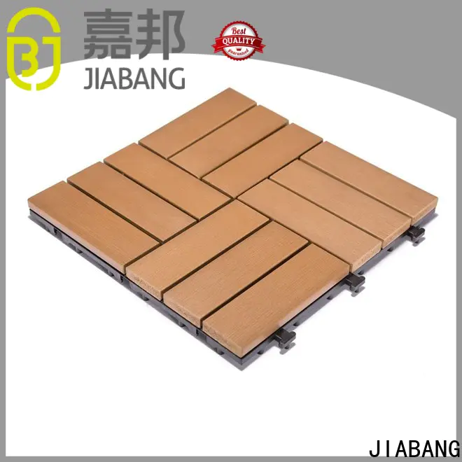 JIABANG wholesale plastic patio flooring tile popular home decoration