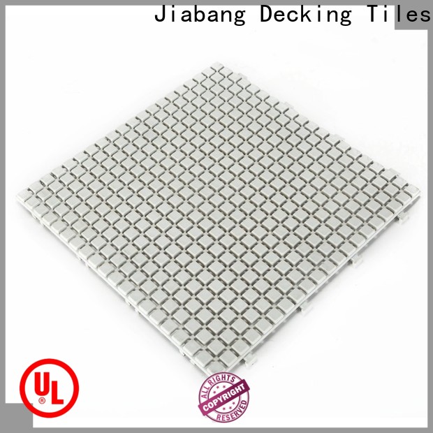 JIABANG bathroom floor plastic tiles for outside for wholesale
