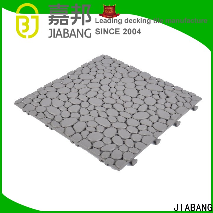 protective recycled plastic deck tiles flooring for wholesale
