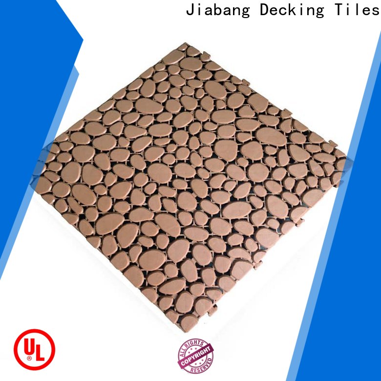 decorative outdoor plastic deck tiles anti-sliding high-quality for wholesale