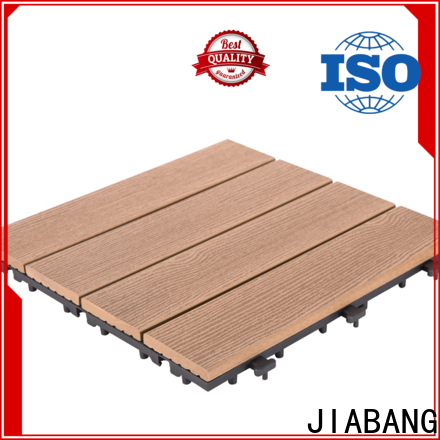 JIABANG outdoor composite wood tiles at discount top brand