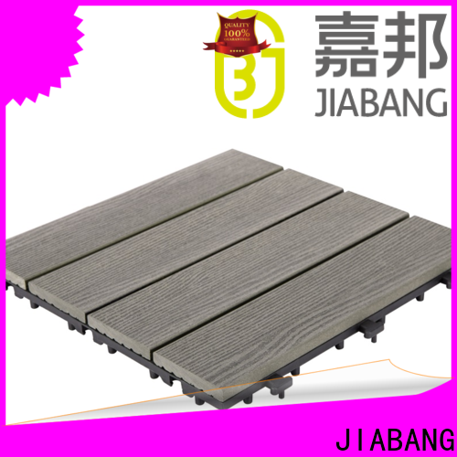 JIABANG cheapest factory price interlocking composite wood tiles durable