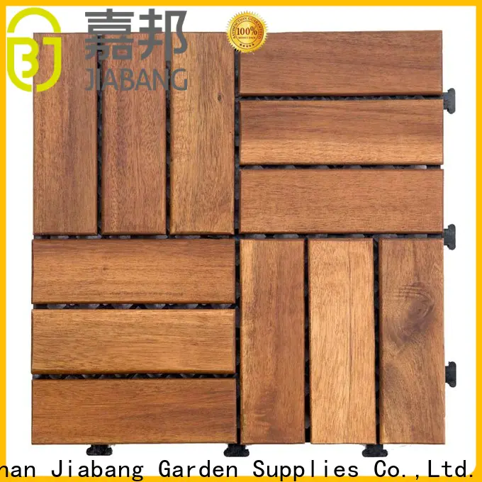 JIABANG acacia wood tile flooring low-cost for decoration