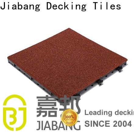 JIABANG composite gym floor tiles interlocking light weight for wholesale