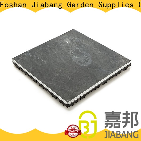 JIABANG dark gray slate floor tile garden decoration for patio