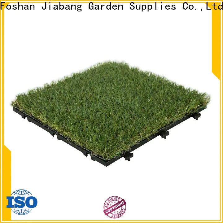 professional green grass carpet tiles wholesale at discount garden decoration