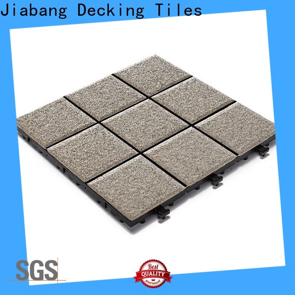 JIABANG porcelain interlocking deck tiles free delivery at discount
