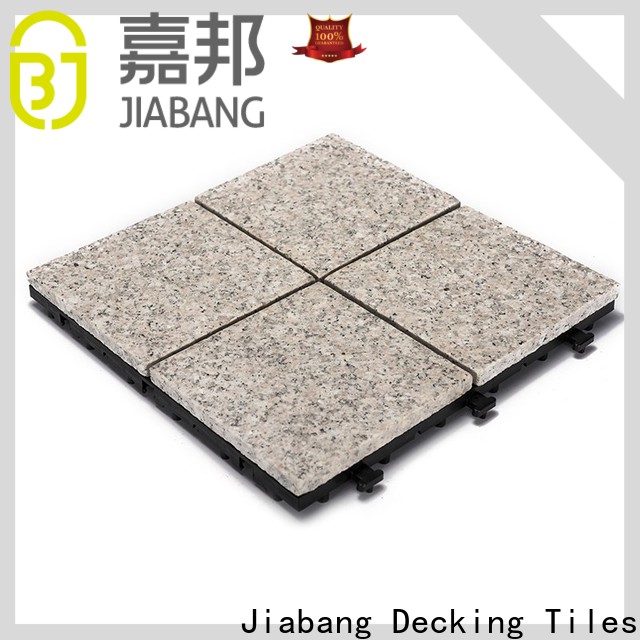JIABANG interlocking granite deck tiles from top manufacturer for porch construction