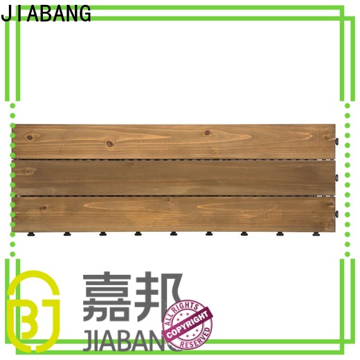 interlocking modular wood decking outdoor flooring wood for balcony