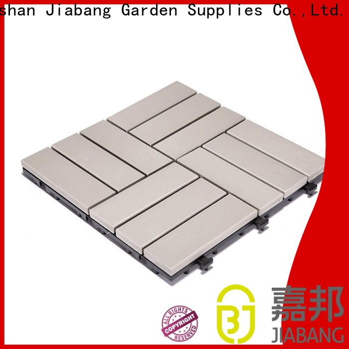 durable plastic interlocking deck tiles pvc anti-siding gazebo decoration