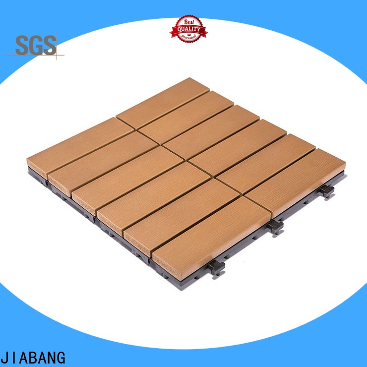 high-end plastic decking tiles high-quality home decoration