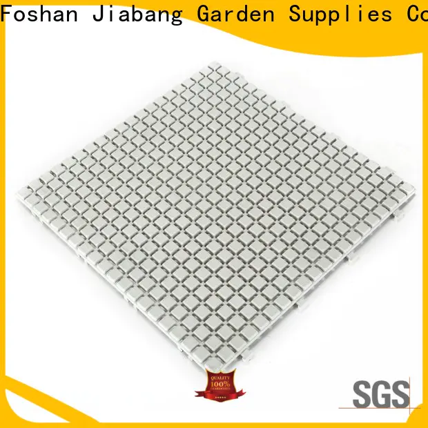 JIABANG flooring recycled plastic deck tiles non-slip for wholesale