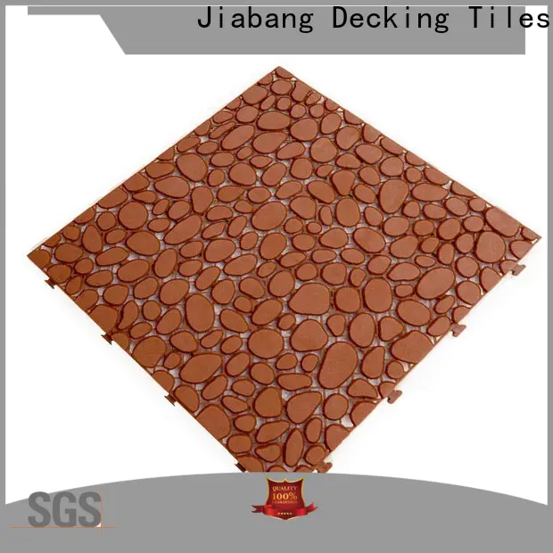 interlocking plastic patio tiles anti-sliding top-selling for wholesale