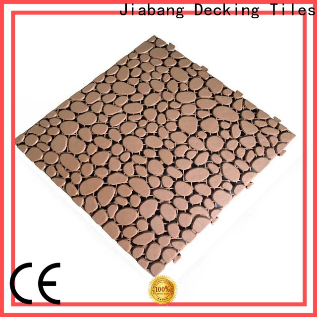 JIABANG anti-sliding wood plastic composite decking tiles kitchen flooring